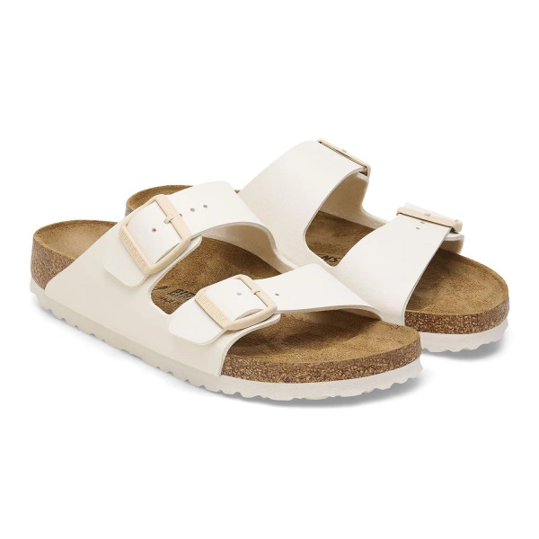 Birkenstock women's sandals Arizona BS 1027339 EGGSHELL (narrow width)