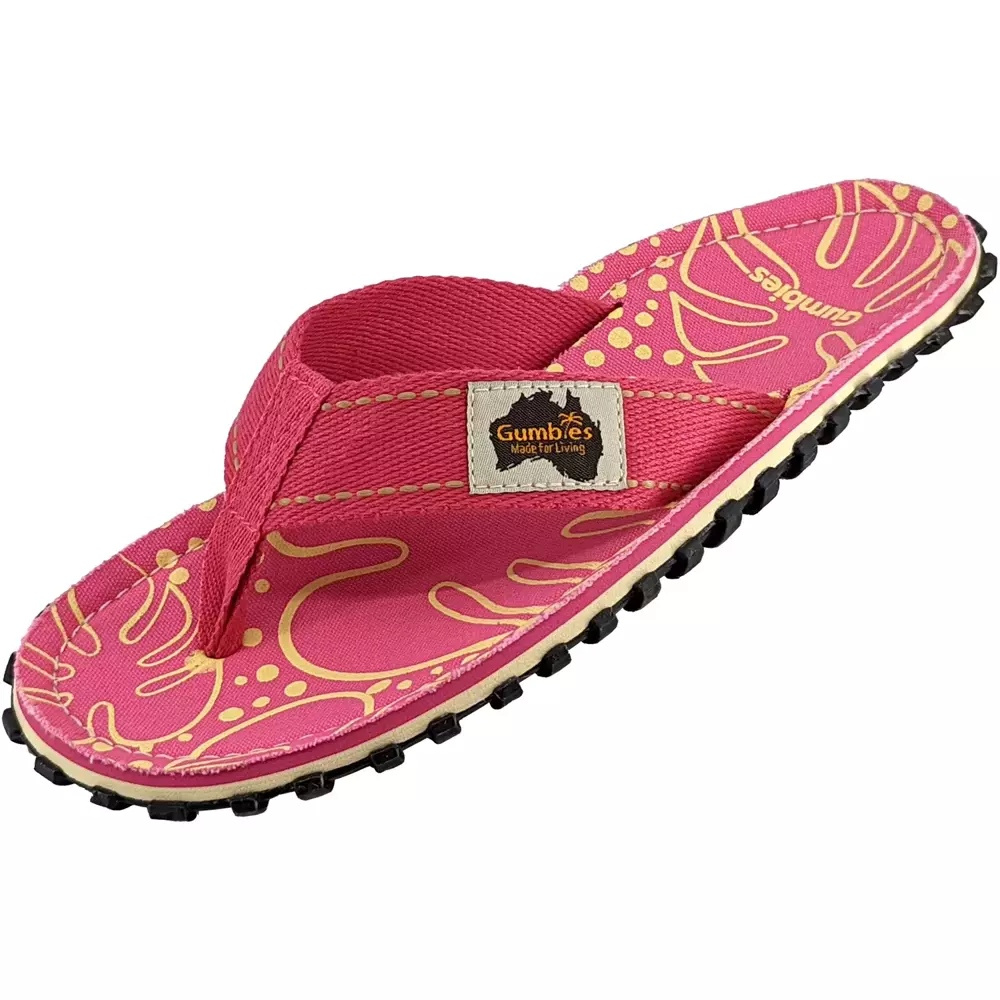  Gumbies Damen Islander Flip Flops TROPICAL PINK