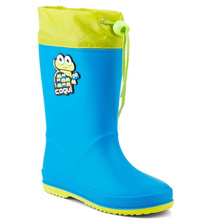 Coqui Rainy Collar Kinder Gummistiefel 8508-100-4713 Blau/Zitrus