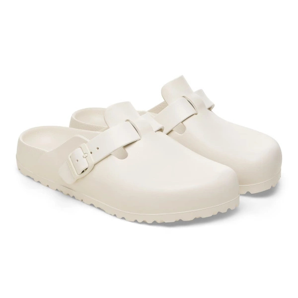 Birkenstock Flip-Flops Boston EVA 1027382 EGGSHELL (schmale Weite)