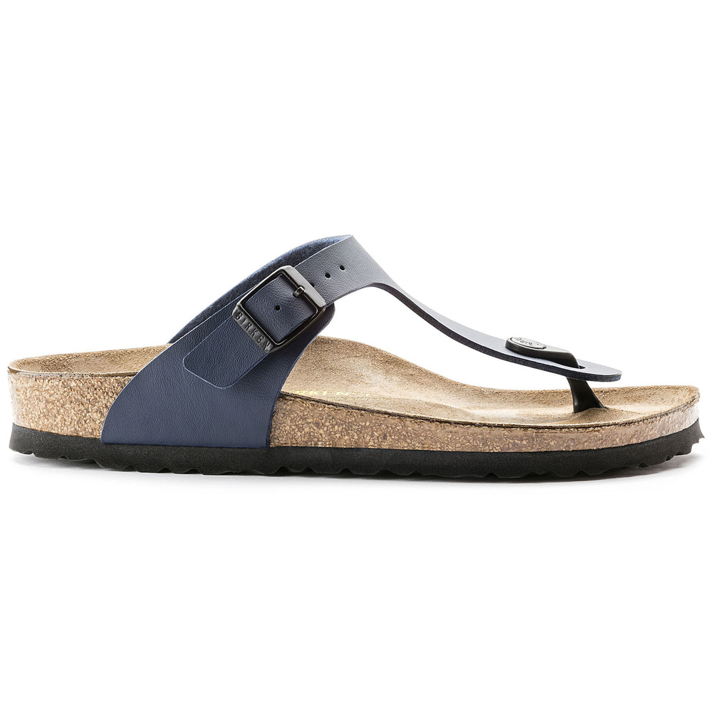 Birkenstock męskie klapki japonki GIZEH BS BLUE 0143621 (szerokość standardowa)