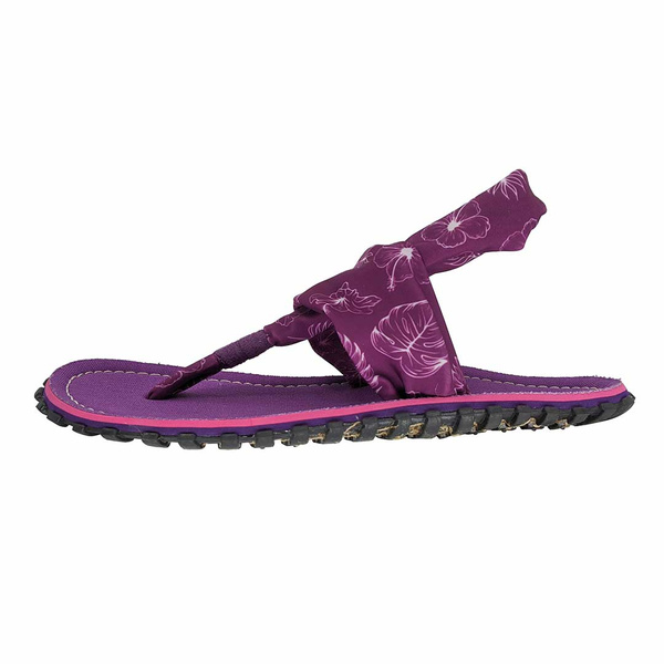 Gumbies - damskie japonki SLINGBACK - PURPLE