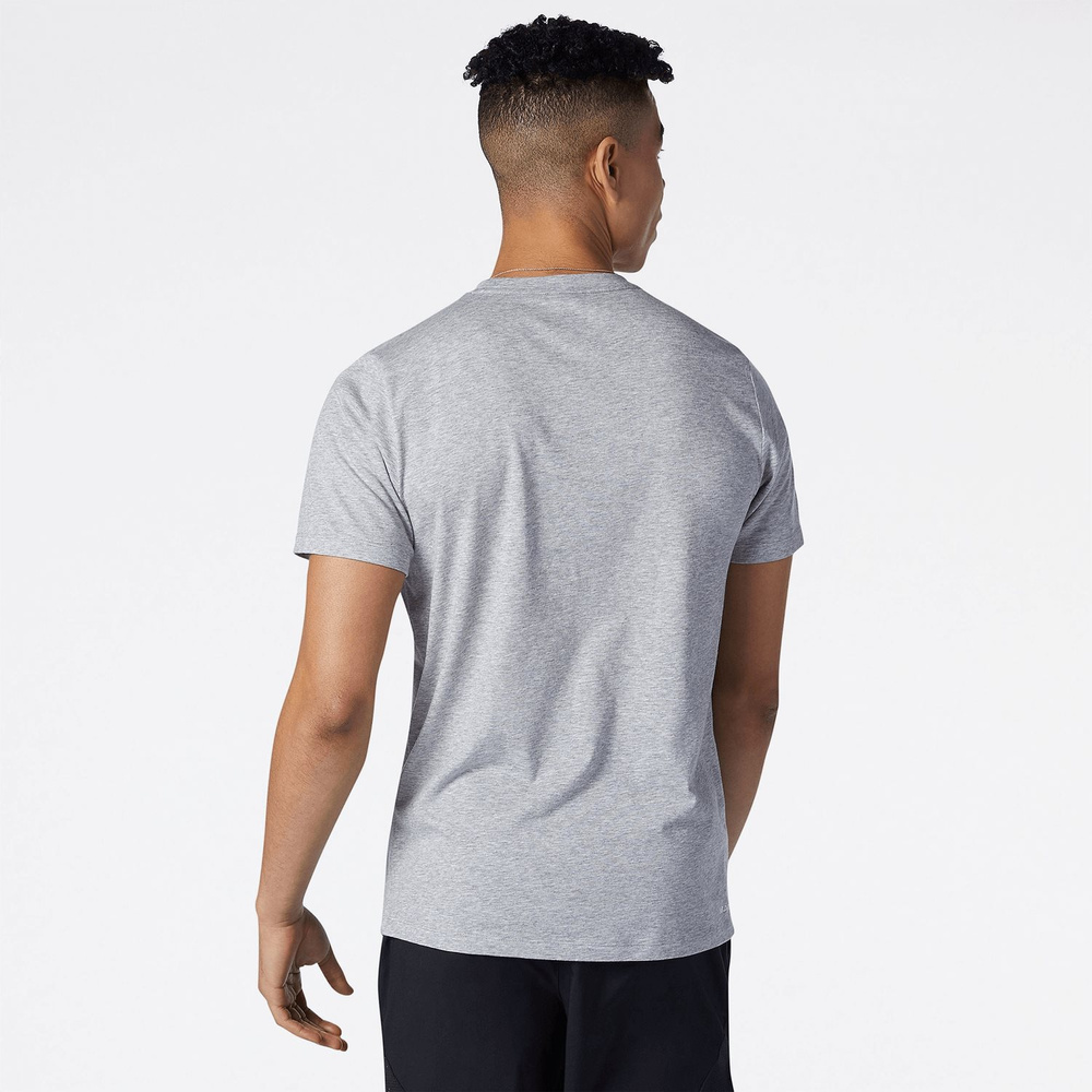 New Balance men's HEATHERTECH TEE AG MT11070AG T-shirt