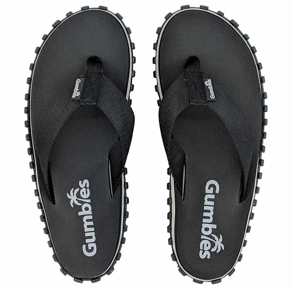 Gumbies - DUCKBILL unisex Flips-Flop - BLACK