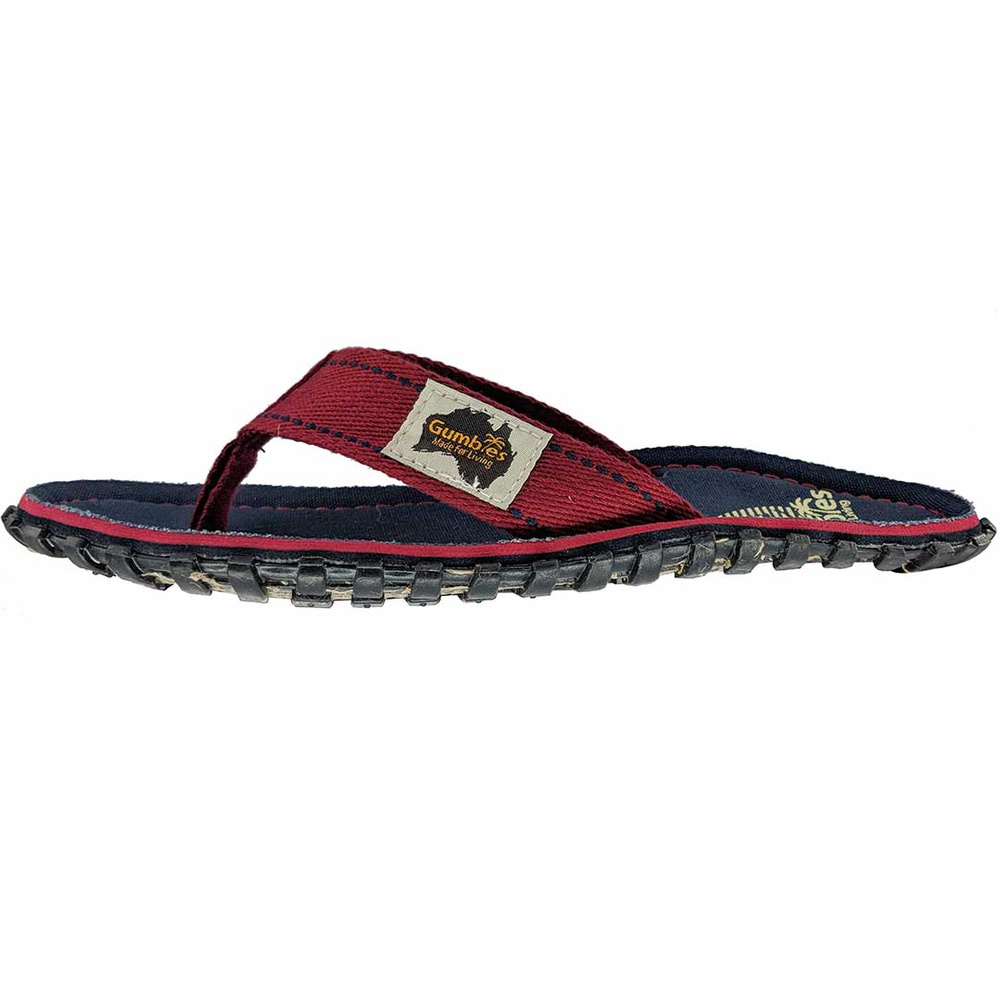 Gumbies men's Islander Navy Coast flip flops