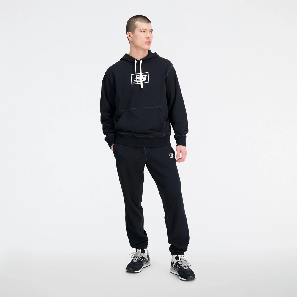 New Balance men's NB ESSENTIALS HOODIE BK hoodie MT33508BK