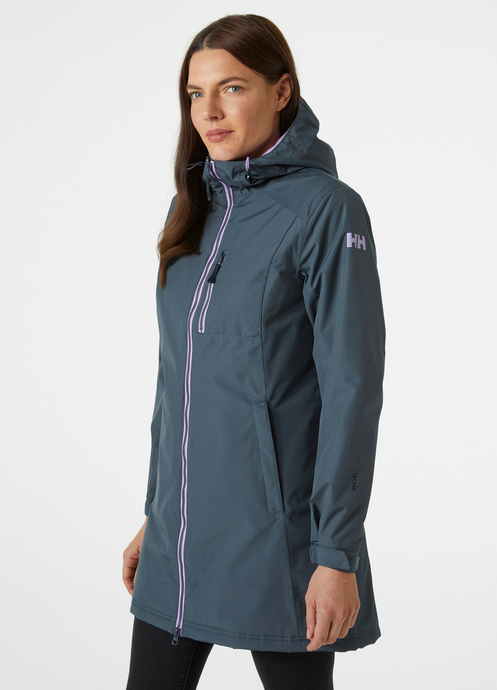 Helly Hansen damski płaszcz przeciwdeszczowy W LONG BELFAST WINTER JACKET 62395-860