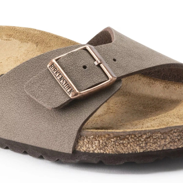 Birkenstock damskie klapki Madrid BS MOCHA 0040093 (szerokość wąska)