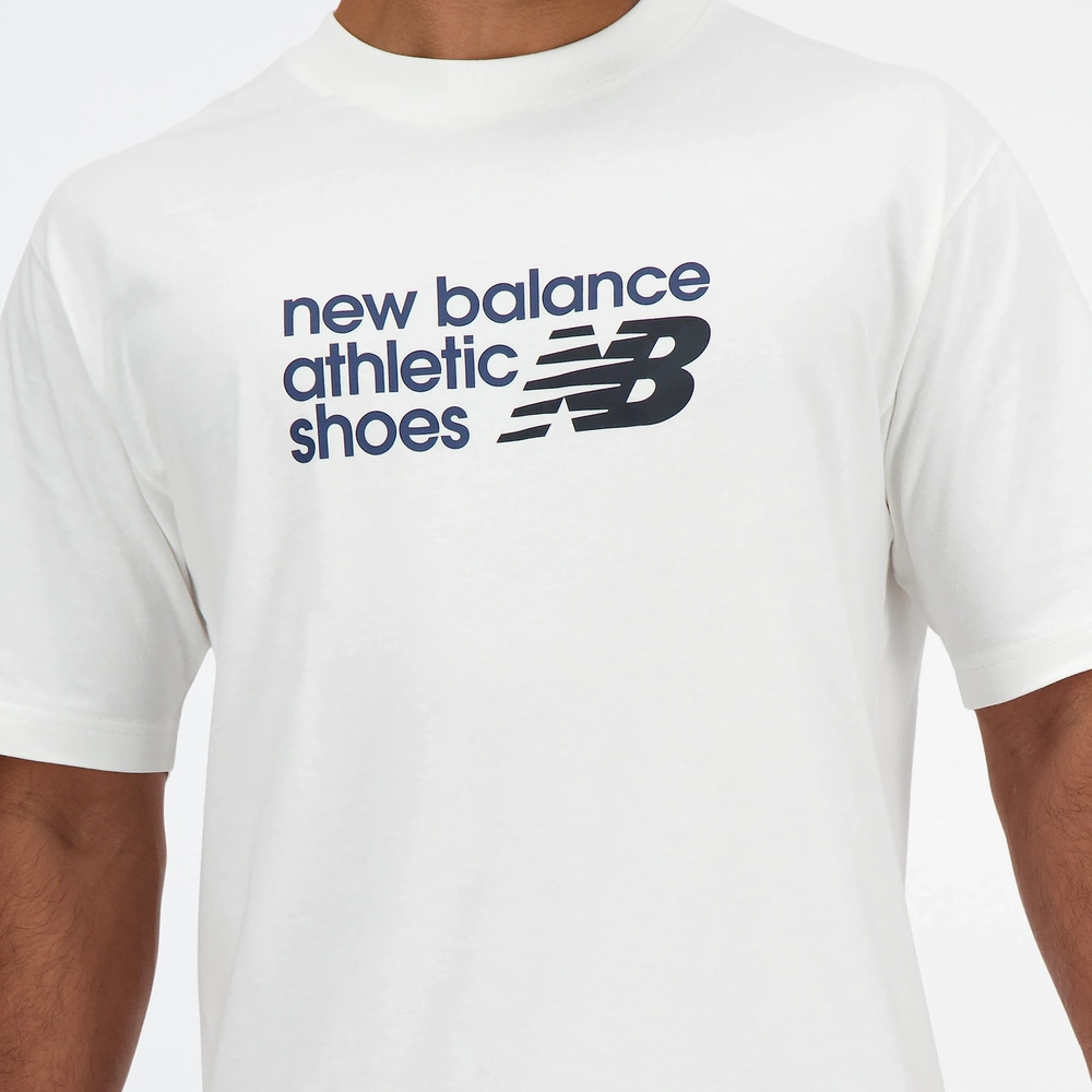 New Balance men's t-shirt S/S BRAND T-SH WT MT41524WT