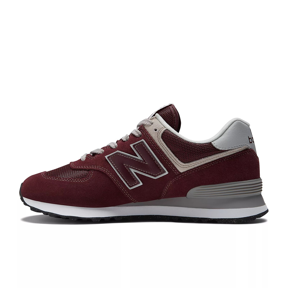 New Balance męskie buty sportowe ML574EVM - bordowe (szerokość standardowa)