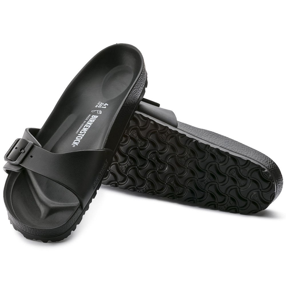 Birkenstock klapki MADRID EVA 0128163 BLACK (szerokość wąska)