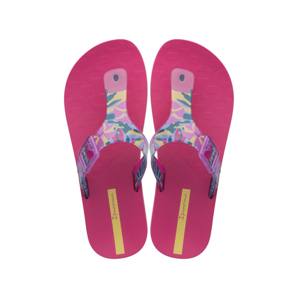 Ipanema Urban Arte Conecta Fem 26721 22523 PINK/CLEAR/YELLOW Flips-Flop