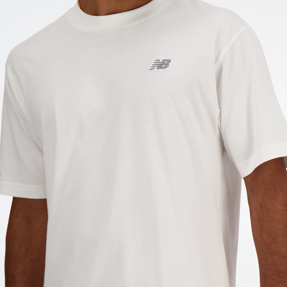 New Balance Herren-T-Shirt S/S SMALL LOGO WT MT41509WT