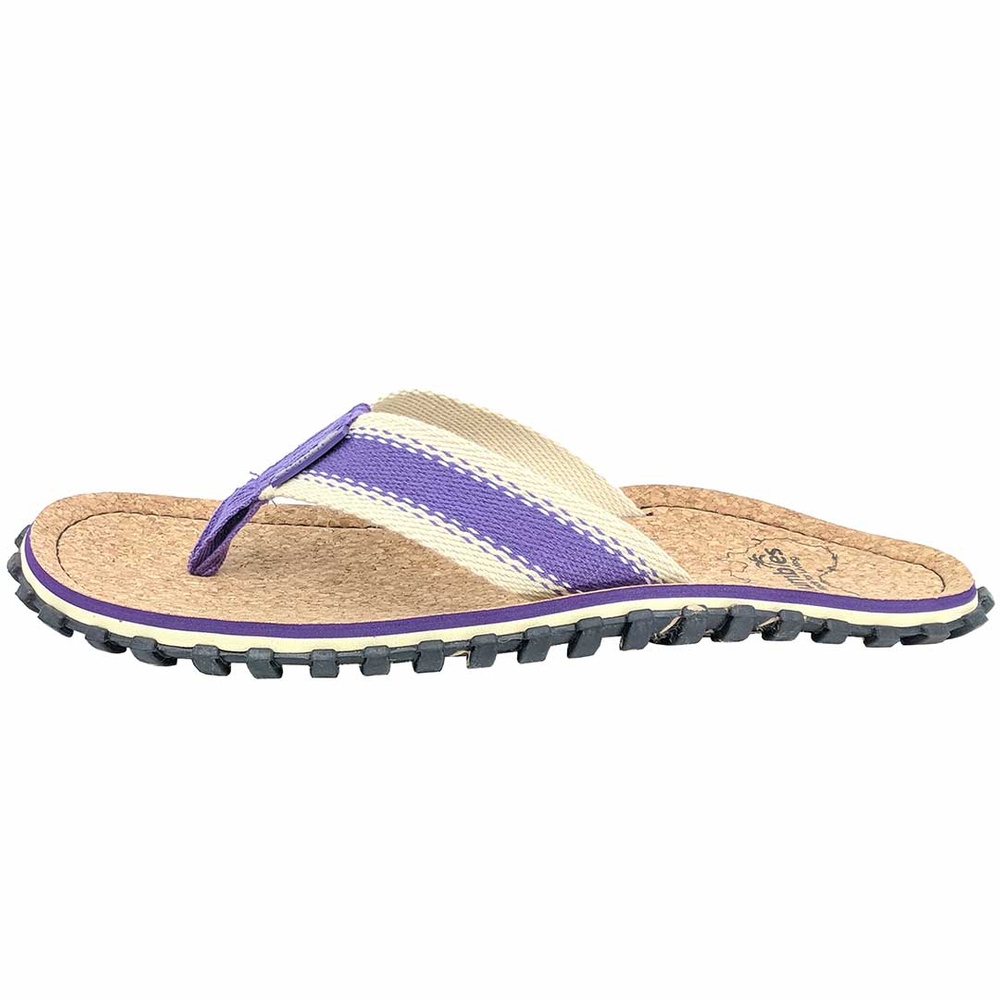 Gumbies - Damen CORKER Flips-Flop - PURPLE