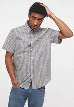 Mustang cotton short sleeve plaid shirt COLLIN MINI CHECK 1013857-12447