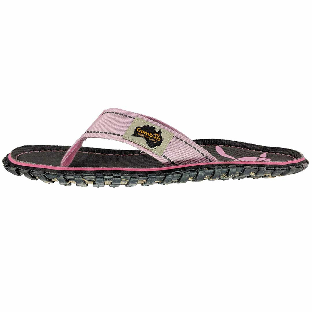 Gumbies - Damen ISLANDER CANVAS Flips-Flop - TURTLE