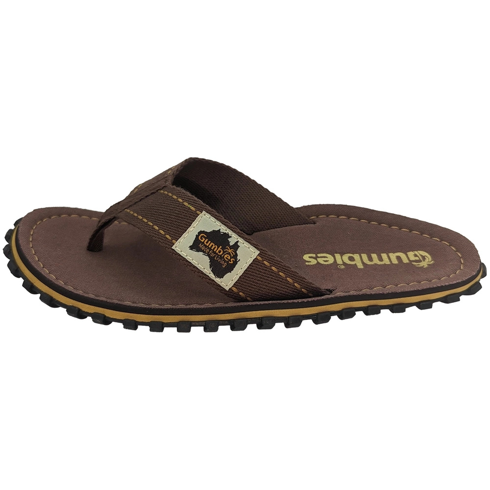 Gumbies męskie japonki ISLANDER FLIP-FLOPS UNISEX CLASSIC BROWN