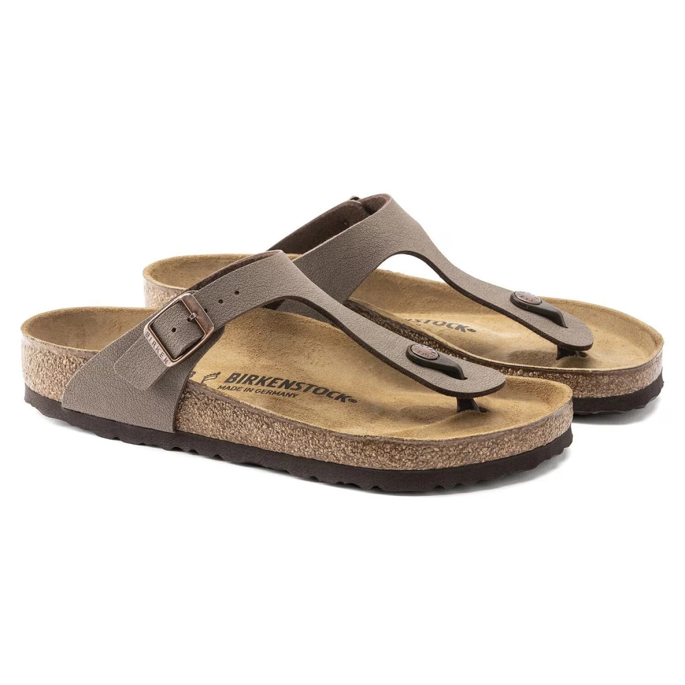 Birkenstock klapki japonki Gizeh 0043751 MOCCA (szerokość standardowa)