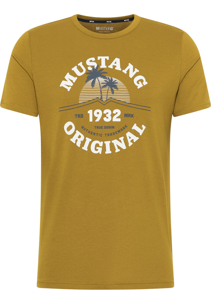 Mustang Herren-T-Shirt ALEX C PRINT 1012520 6370