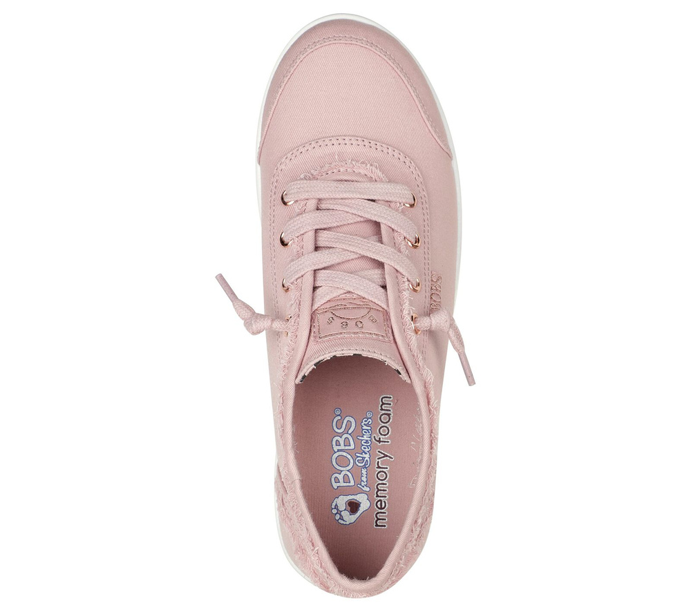 Skechers Frauen Turnschuhe Schuhe Bobs B Cute 33492 ROS - rosa