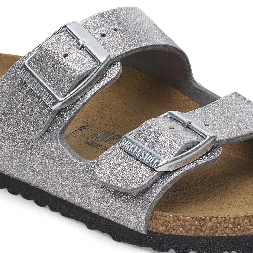 Birkenstock sandały Arizona KIDS BS 1029453 SPARKLING LIGHT SILVER (szerokość standardowa)