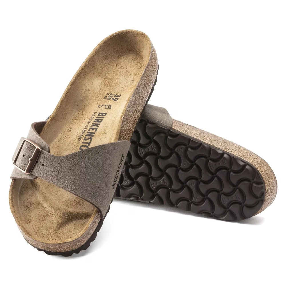 Birkenstock damskie klapki Madrid BS MOCHA 0040093 (szerokość wąska)