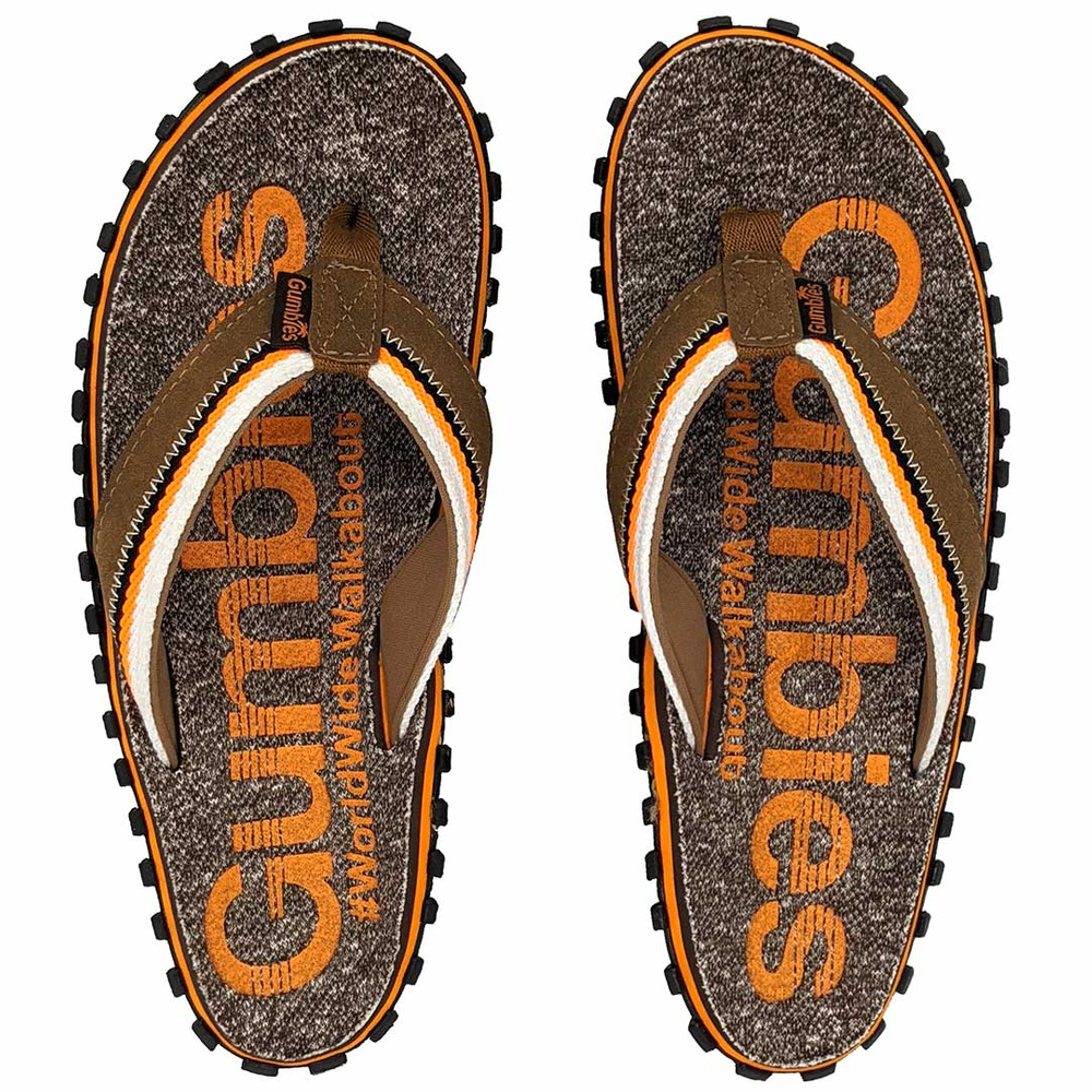 Gumbies - CAIRNS unisex Flips-Flop - ORANGE