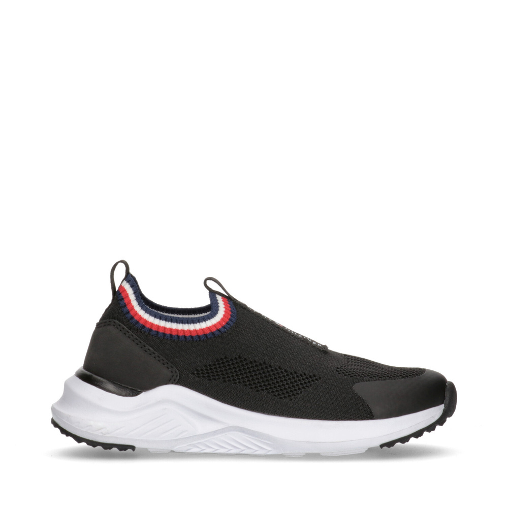 Tommy Hilfiger Damen Sportschuhe LOW CUT EASY-ON SNEAKER BLACK T3A5-33057-1355999-999