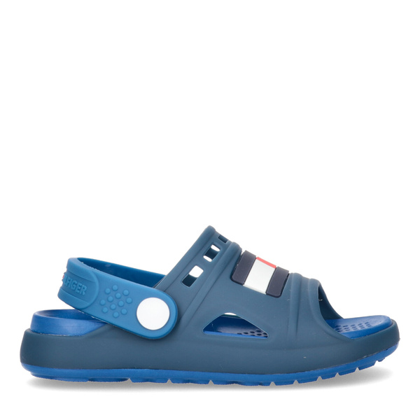 Tommy Hilfiger bequeme Kindersandalen T1B2-32262-0083X605 - BLAU/ROYAL