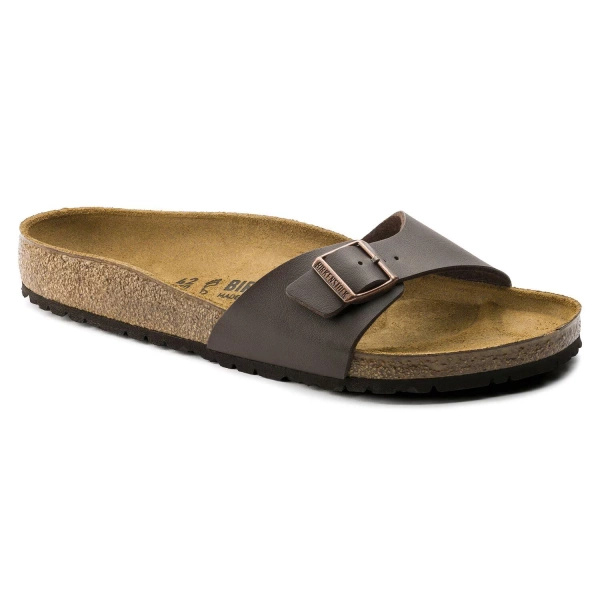 Birkenstock unisex flip-flops Madrid BS 0040391 DARK BROWN (standard width)