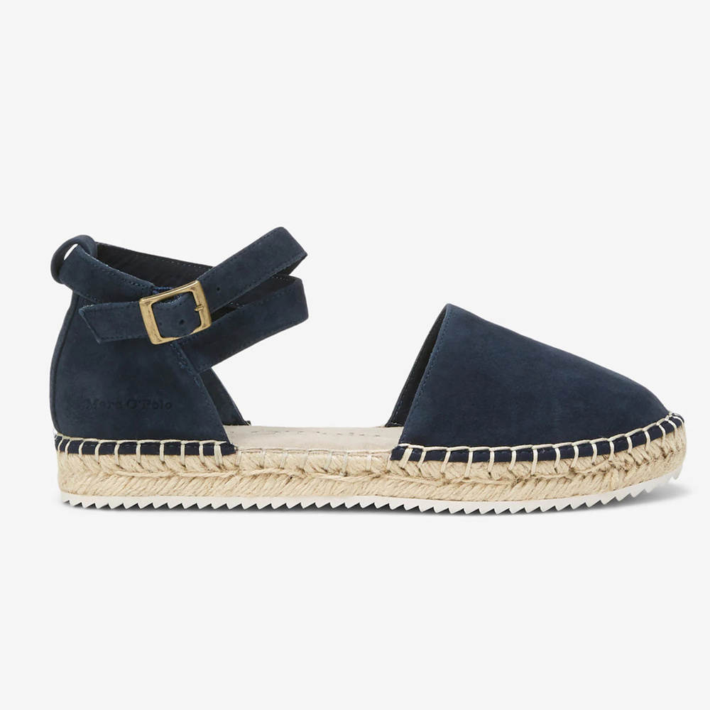 Marc O'Polo Damen Sandalen im Espadrille-Stil NAVY 10415613801305 890