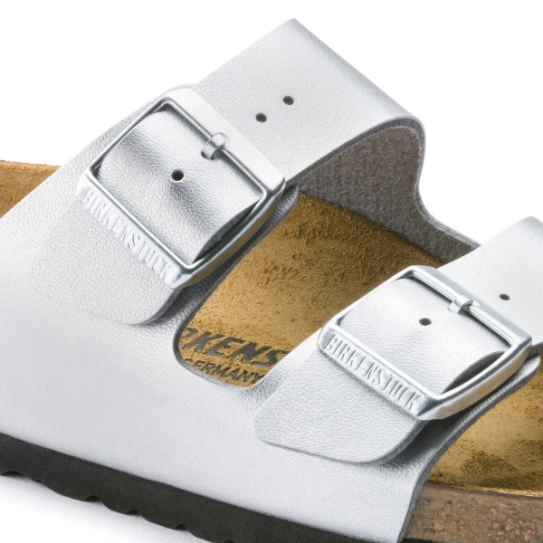 Birkenstock Damen Sandalen Arizona BS 1012283 SILBER (schmale Weite)