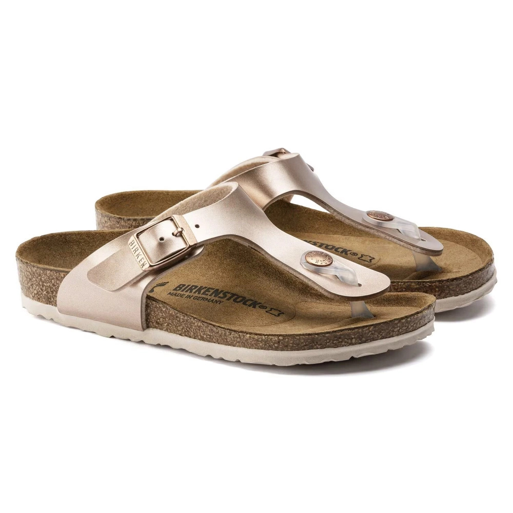 Birkenstock flip flops GIZEH KIDS BS 1012525 Electric Metallic Copper (standard width)