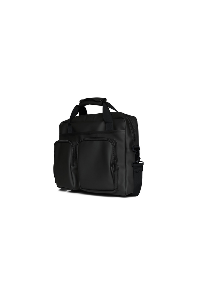 Rains Reisetasche 30x38x9 cm TEXEL TECH BAG W3 14250 01 BLACK