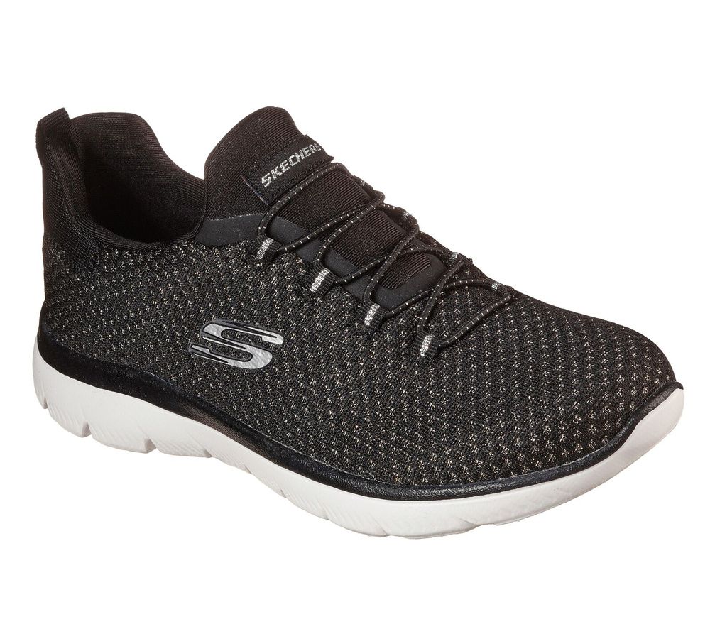 Skechers Sneaker Schuhe  - Bright Bezel 149204/BKSL - schwarz