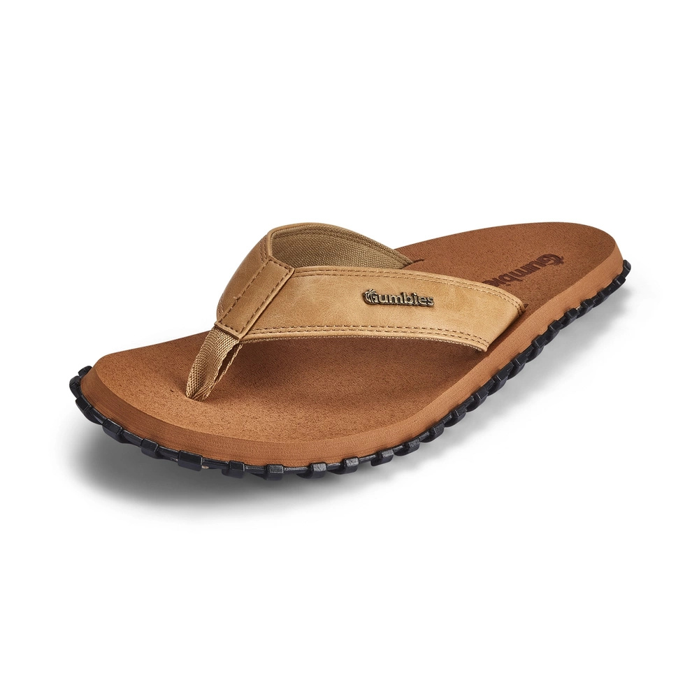 Gumbies men's flip flops VEGOVERT FLIP-FLOPS UNISEX TAN