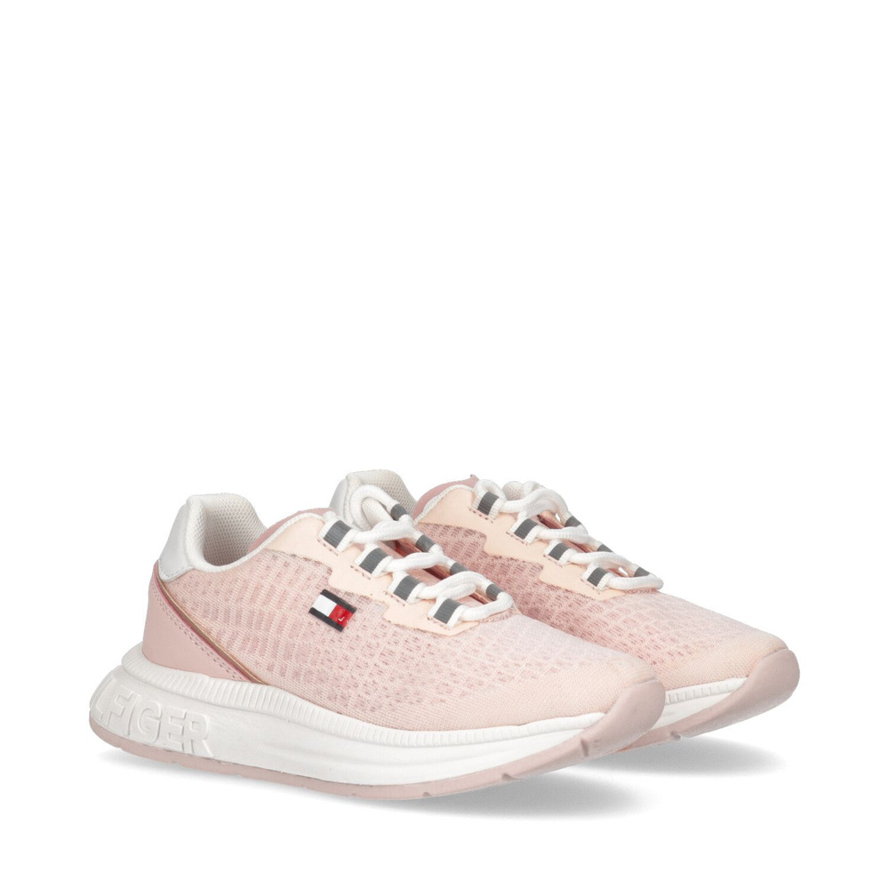 Tommy Hilfier women's athletic shoes T3A4-32166-0308X054 PINK/WHITE