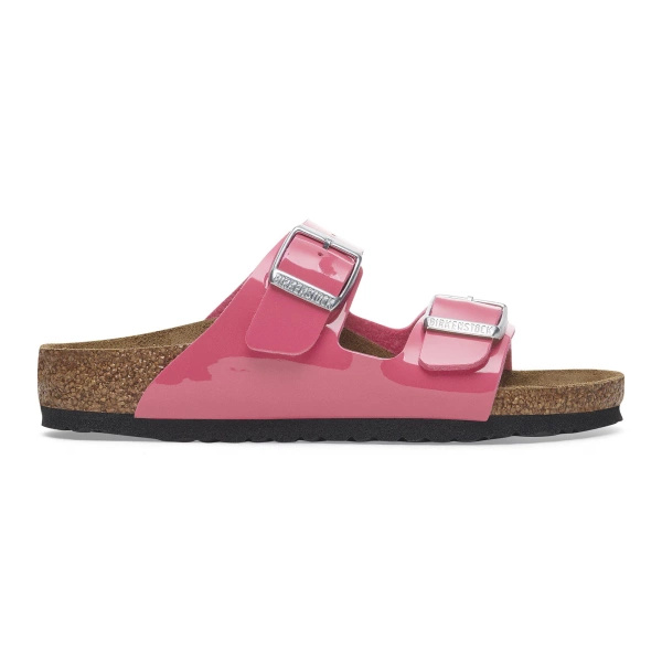 Birkenstock children's sandals ARIZONA KIDS BS 1029514 PATENT FUCHSIA TULIP (narrow width)