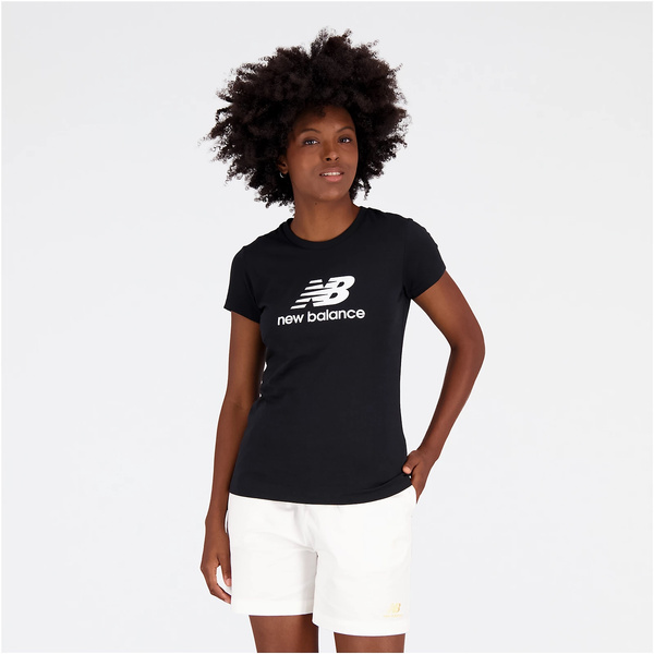 New Balance t-shirt ESSENTIALS STACKED LOGO CO BK WT31546BK