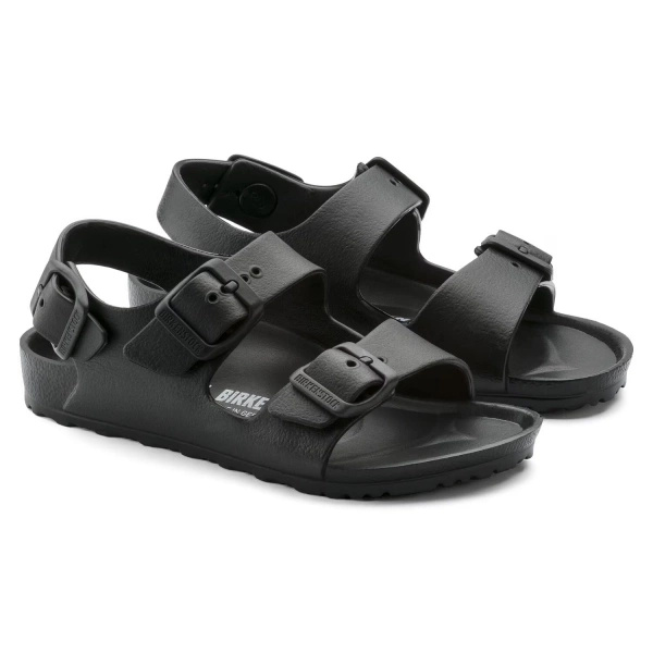 Birkenstock dziecięce sandały klapki MILANO EVA 1009353 BLACK (szerokość wąska)