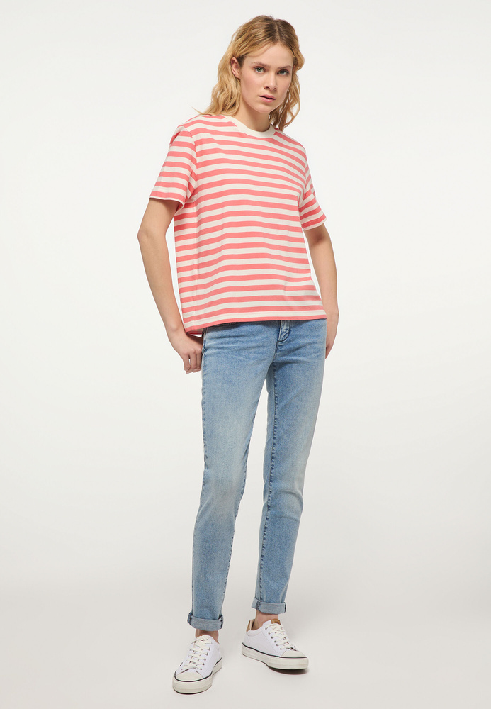 Mustang Damen-T-Shirt ALINA C STRIPED 1013785 12434