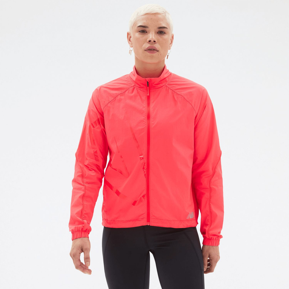 New Balance damen PRINTED IMPACT RUN LIGHT PAC ERE Laufjacke WJ21265ERE