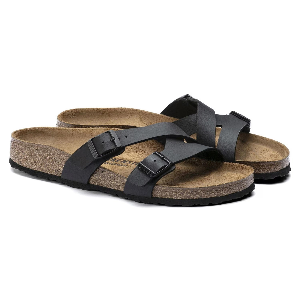 Birkenstock women's YAO BALANCE II sandals 1016687 BLACK (narrow width)