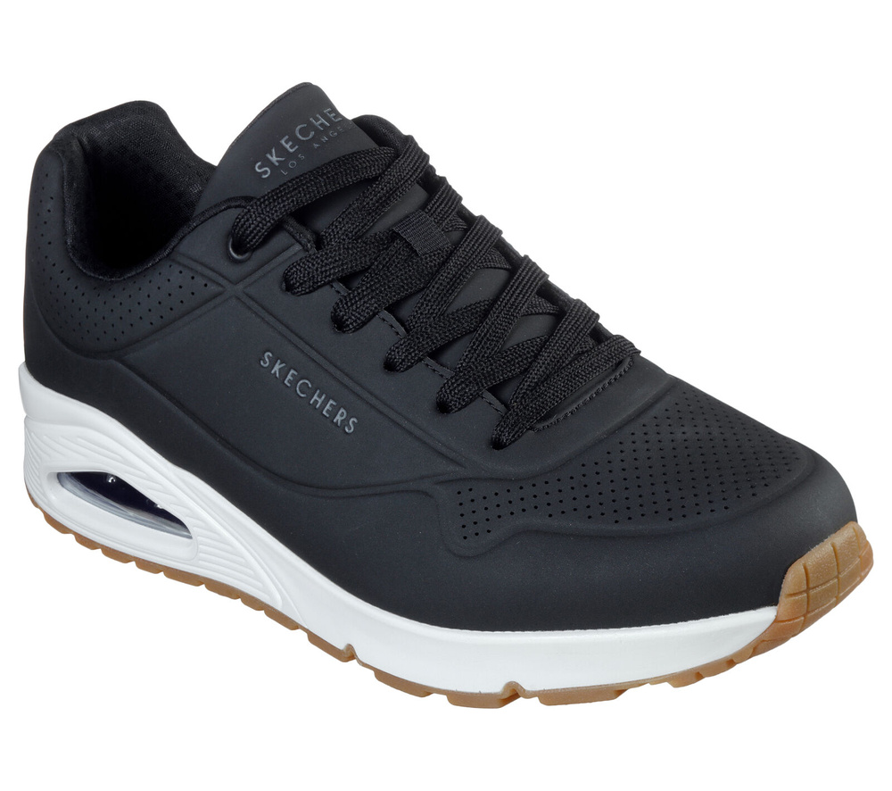 Skechers Herren Sportschuhe STAND ON AIR 52458 BLK