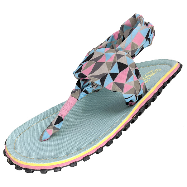 Gumbies - women's Slingback flip flops - Geometric