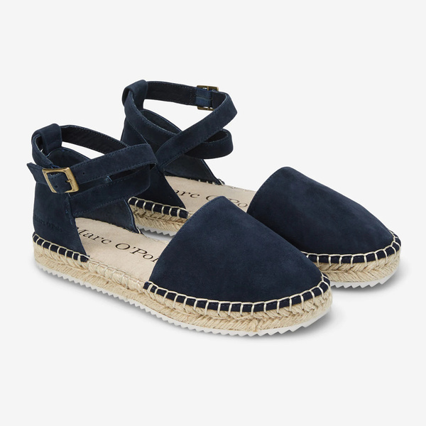 Marc O'Polo Damen Sandalen im Espadrille-Stil NAVY 10415613801305 890