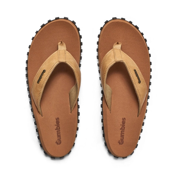 Gumbies men's flip flops VEGOVERT FLIP-FLOPS UNISEX TAN