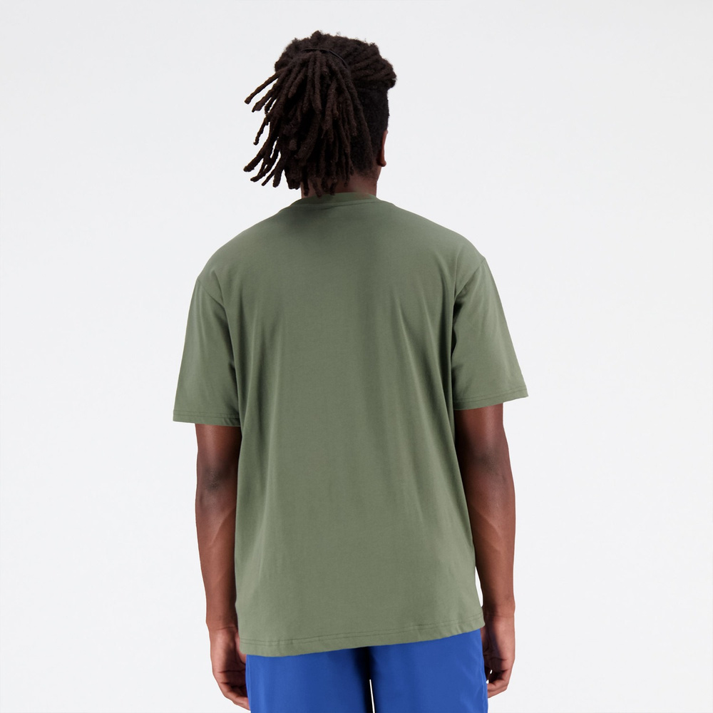 New Balance t-shirt ESSENTIALS STACKED LOGO CO DON MT31541DON