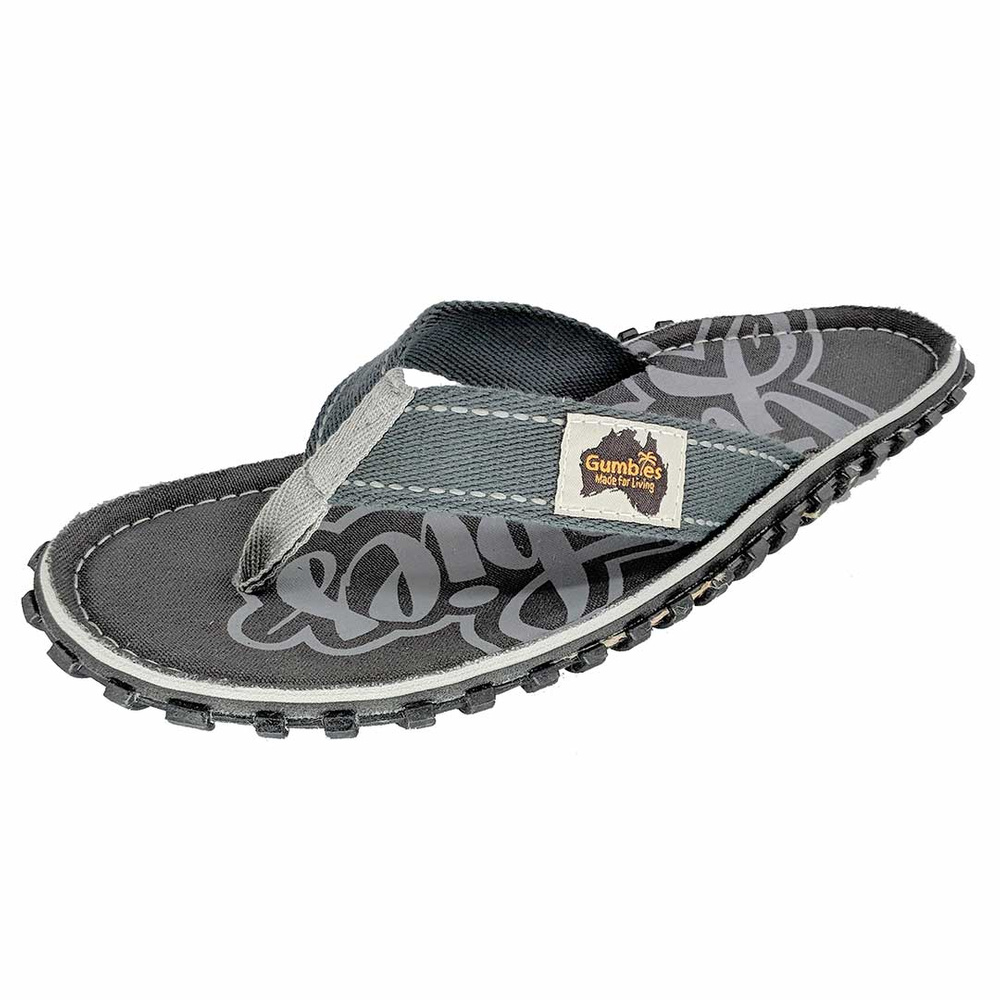 Gumbies - ISLANDER unisex Flips-Flop - COOL GREY