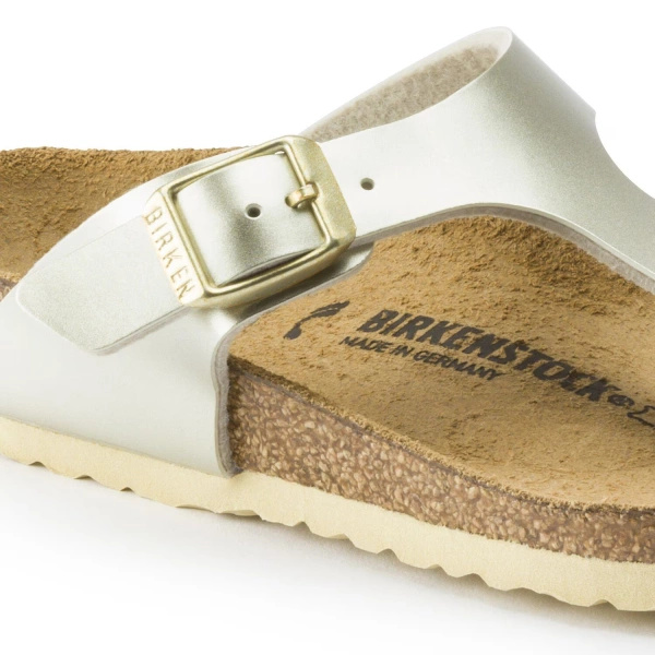 Birkenstock flip flops GIZEH KIDS BS Electric Metallic Gold 1015592 (standard width)